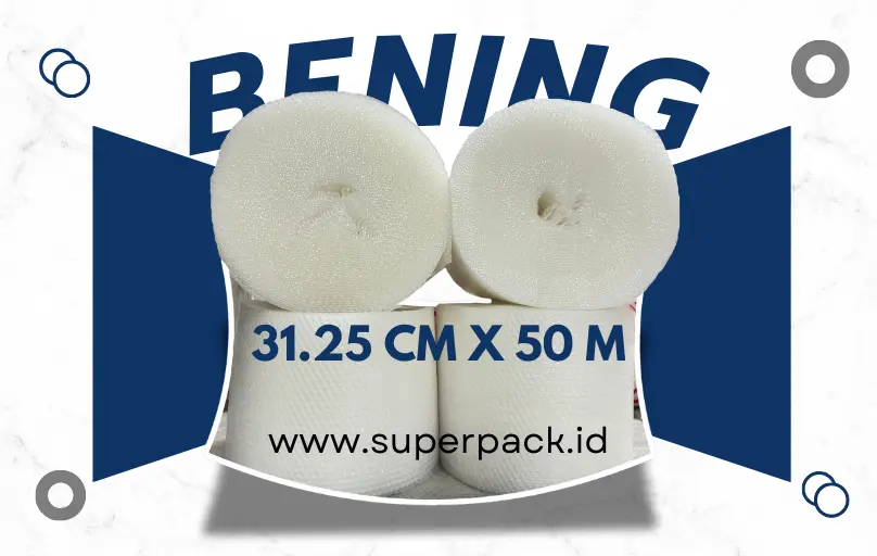 Bubble Wrap Bening 30cm x 50m