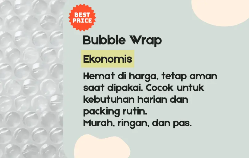 Bubble Wrap Economy