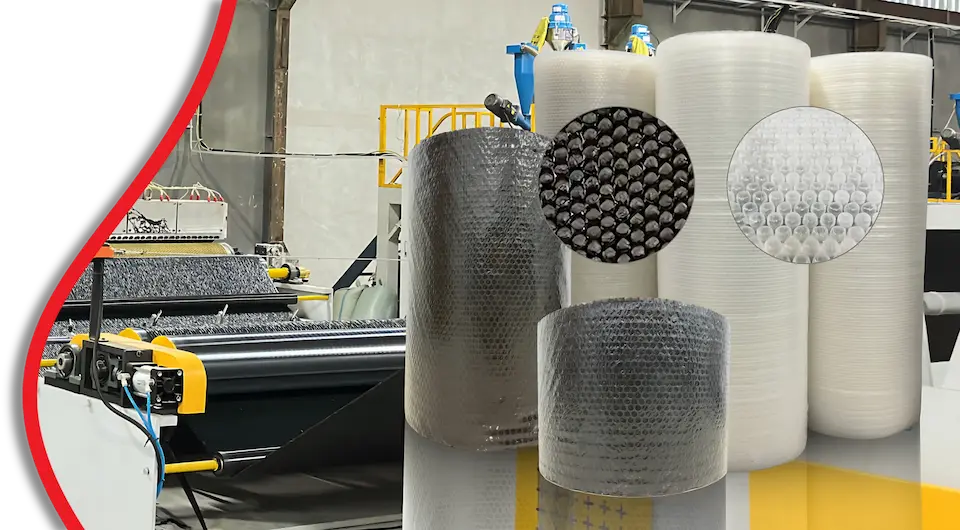 Fasilitas produksi bubble wrap premium Super Pack di Jakarta sejak 2024 – teknologi modern untuk kemasan pelindung berkualitas.